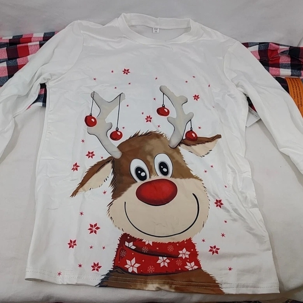 🎄5/$30🎄 Christmas Reindeer Long Sleeve Top